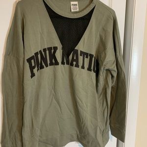 PINK boyfriend pullover